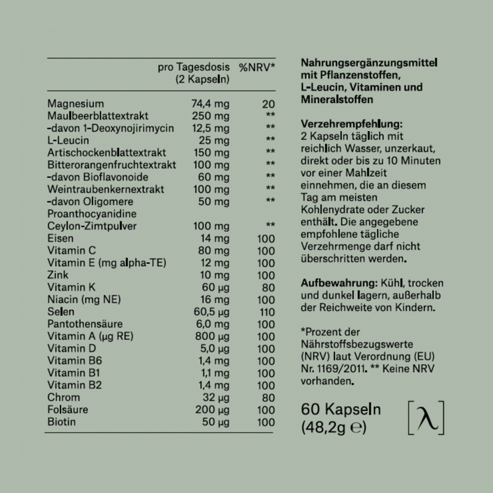 Glukose Kick-Start: ACV Drops + Balance Booster